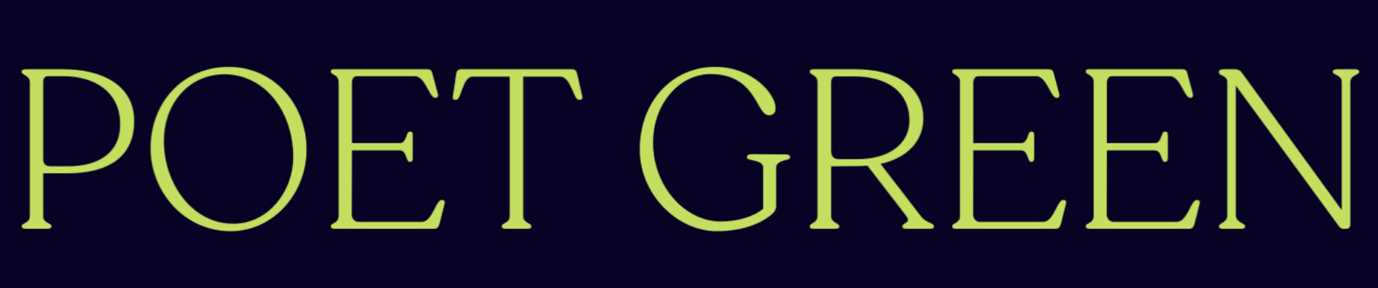 Poet Green